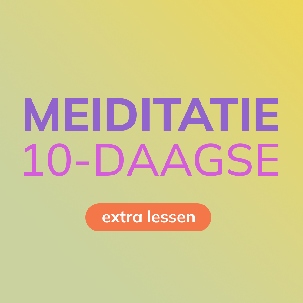 12 extra lessen en 5 extra ademsessies bij MEIDITATIE pakket