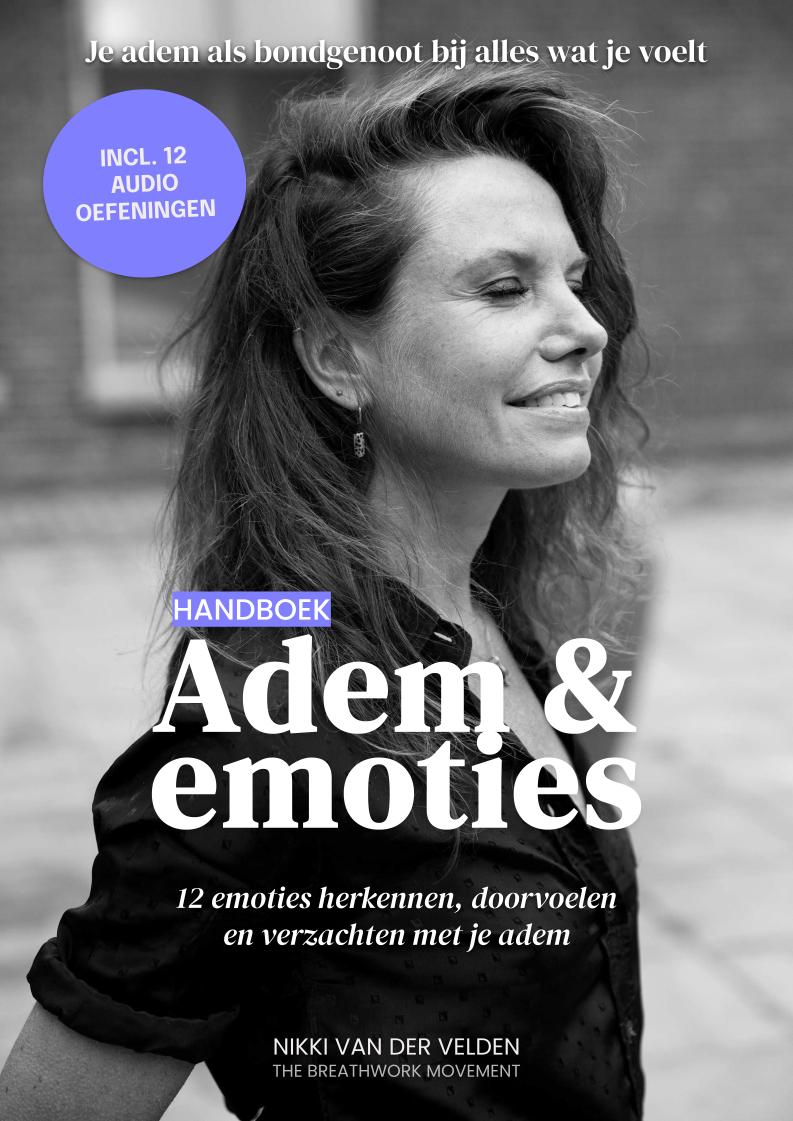Handboek Adem & Emoties - Nikki van der Velden